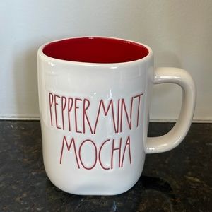 Rae Dunn - PEPPERMINT MOCHA - mug